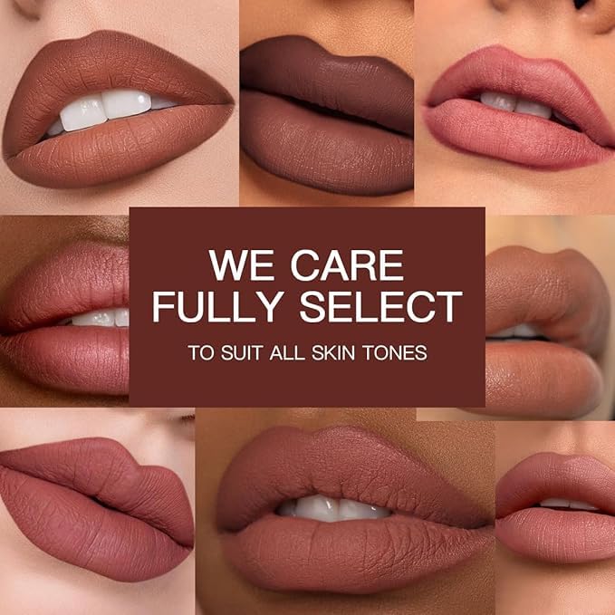 USHAS Lipstick and Lip Liner Combo Set 2 in 1 Waterproof Matte Lipstick pen for Women Lip liner Set Long Lasting with Makeup Set (Y16, Pack of 1)