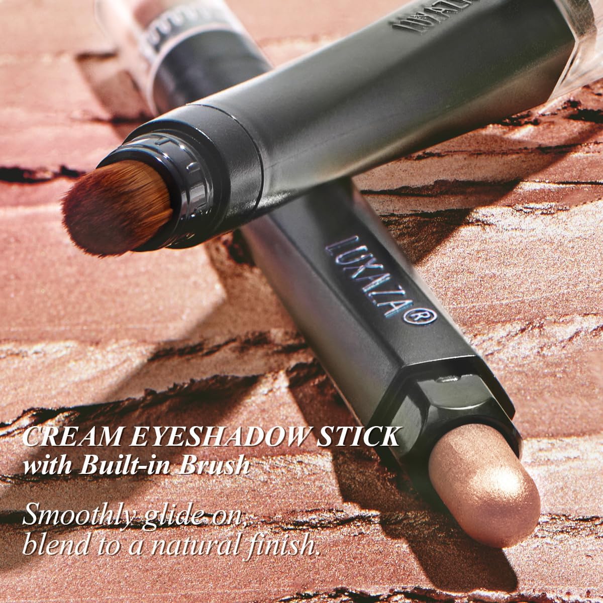 10PCS Neutral Eyeshadow Stick Makeup Set, Matte Cream Eye Shadow Eyeliner Brightener Pencil Crayon - J1 Mint Chocolate