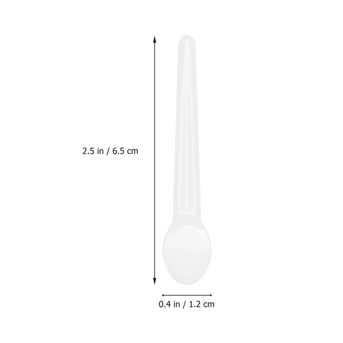 100pcs Makeup Scoop Cosmetic Scoop Face Cream Spatula Face Cream Scoop Face Mask Scoop Cosmetic Spatula Makeup Spoon