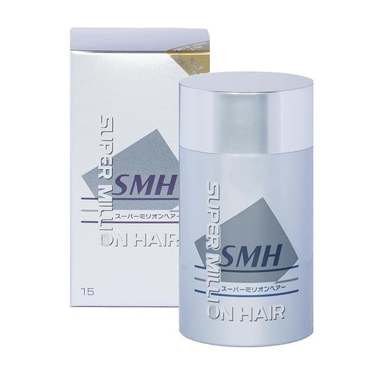 SMH Hair Fibers MADE IN JAPAN – Instantly Conceals Thinning Hair –Long-Lasting – Sweat, Water & Wind Resistant – Hair Loss Solutions For Men & Women (Wheat Blond, 15g)