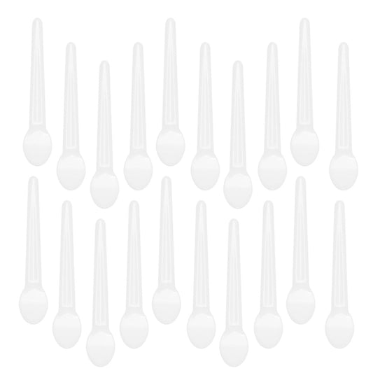 100pcs Makeup Scoop Cosmetic Scoop Face Cream Spatula Face Cream Scoop Face Mask Scoop Cosmetic Spatula Makeup Spoon