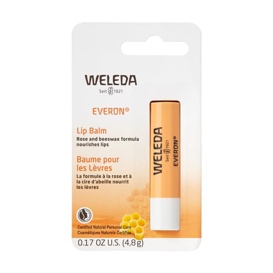 Weleda Everon Lip Balm, Soin Des Levres - 0.17 Oz, White
