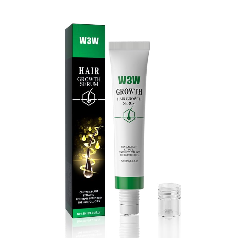 Hair Growth Serum for Scalp - Hair Serum for Hair Growth Accelerates, Strengthens & Thickens Hair Nourishing Formula with Caffeine Non-Greasy Hair Regrowth Treatment Prevents Hair Loss & Thinning