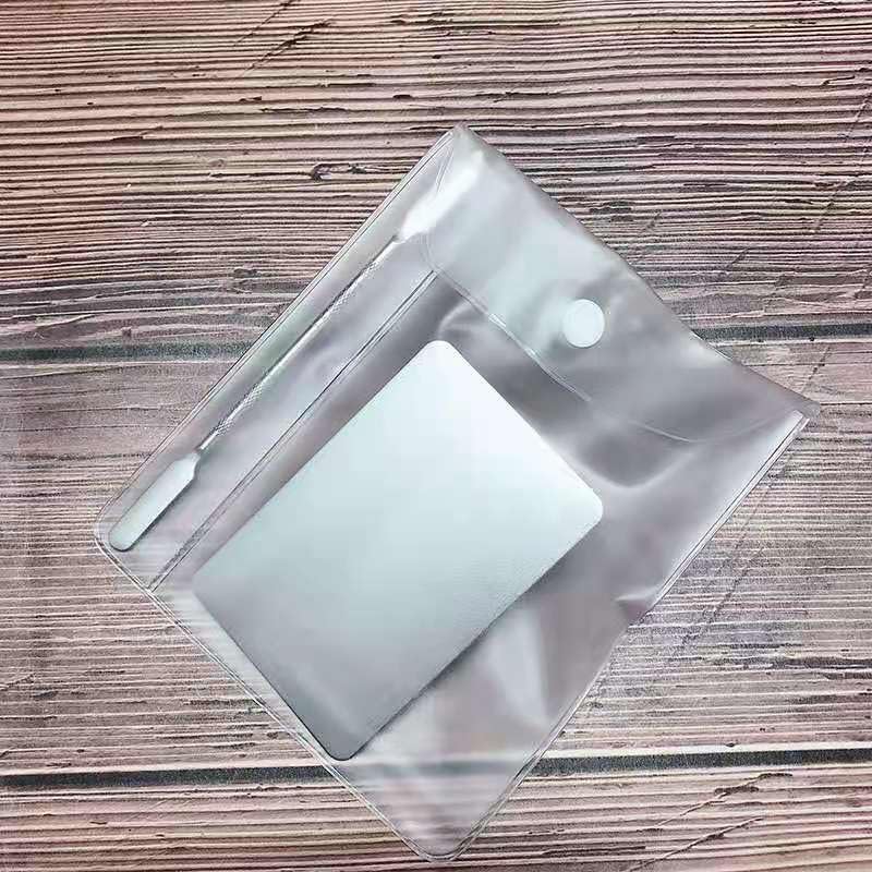 Makeup Spatula Set Stainless Steel, Make Up Tools Mini Mixing Tray with Finger Ring, Makeup Paint Palette, Pack of 2