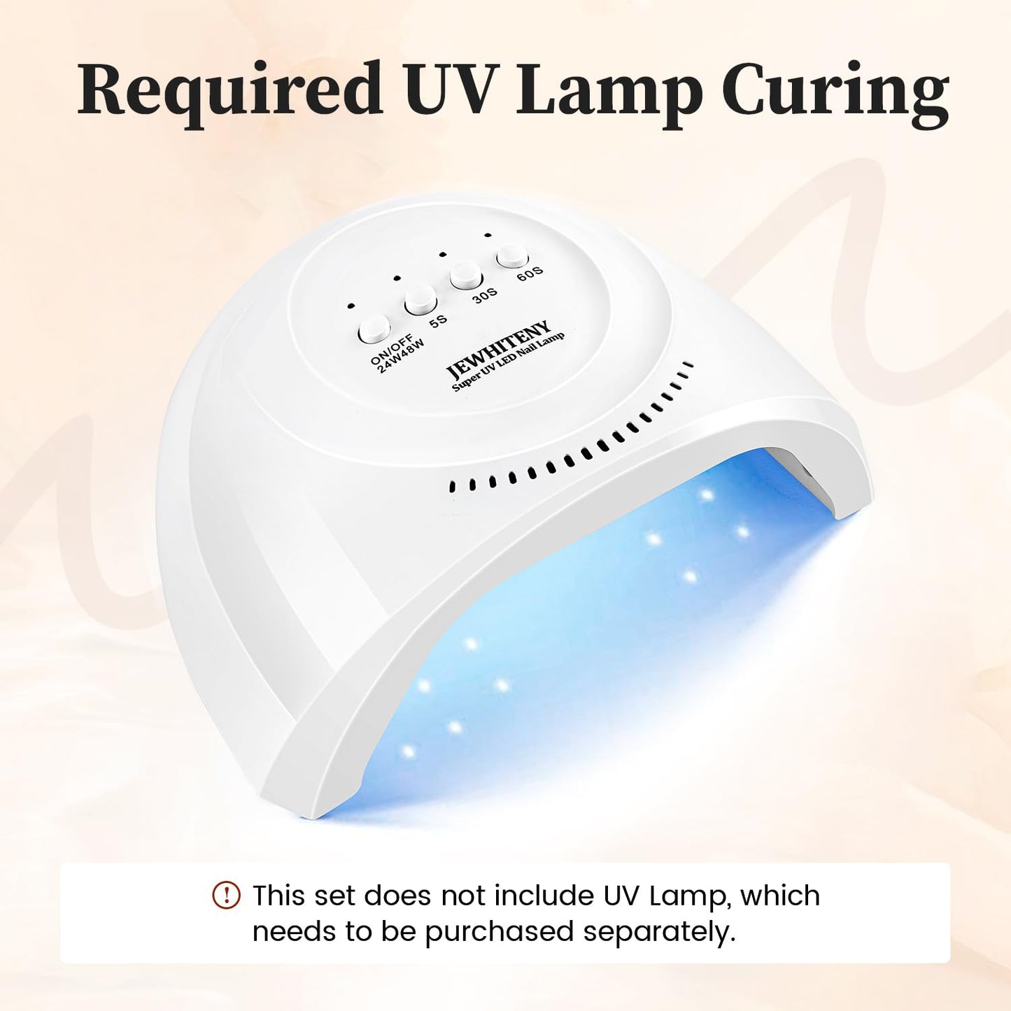 JEWHITENY Poly Nail Gel Set Clear Nude Brown Neutral Classic Color Base and Top Coat Slip Solution Poly Extension Gel With Acrylic Nail Builder Need U V Lamp Curing