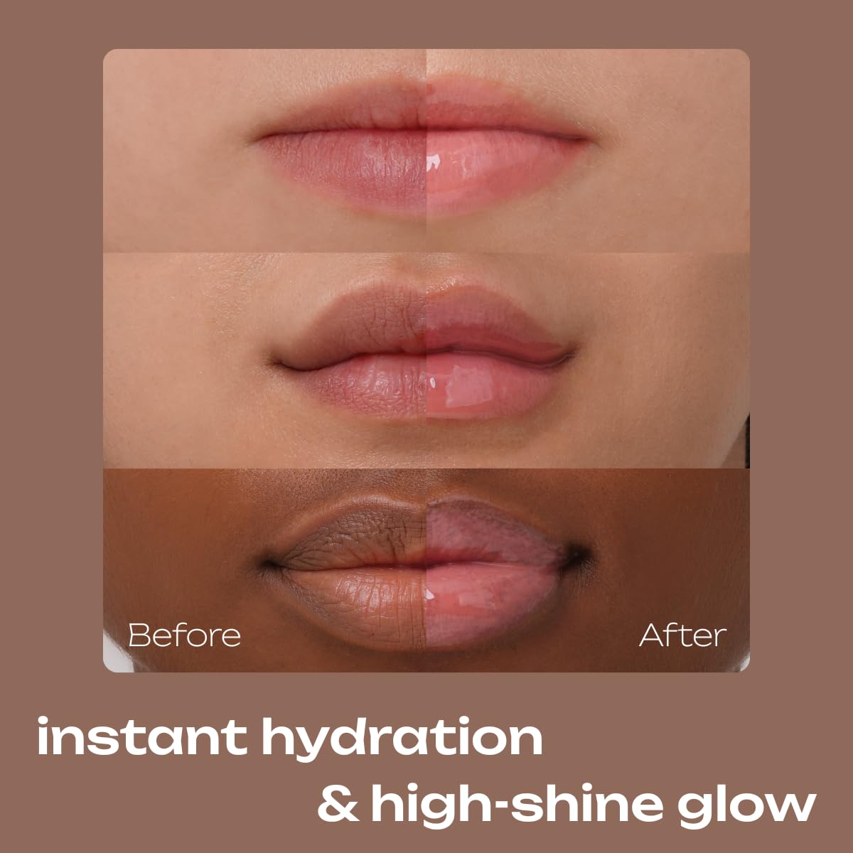 PDRN Tinted Lip Serum – High Gloss Ultra Hydrating Natural Glow, Non-Sticky Volumizing Color Glaze with Long-Lasting Shine, Nourishing Moisturizing Repair for Chapped Lips (0.34 oz) (bikini)