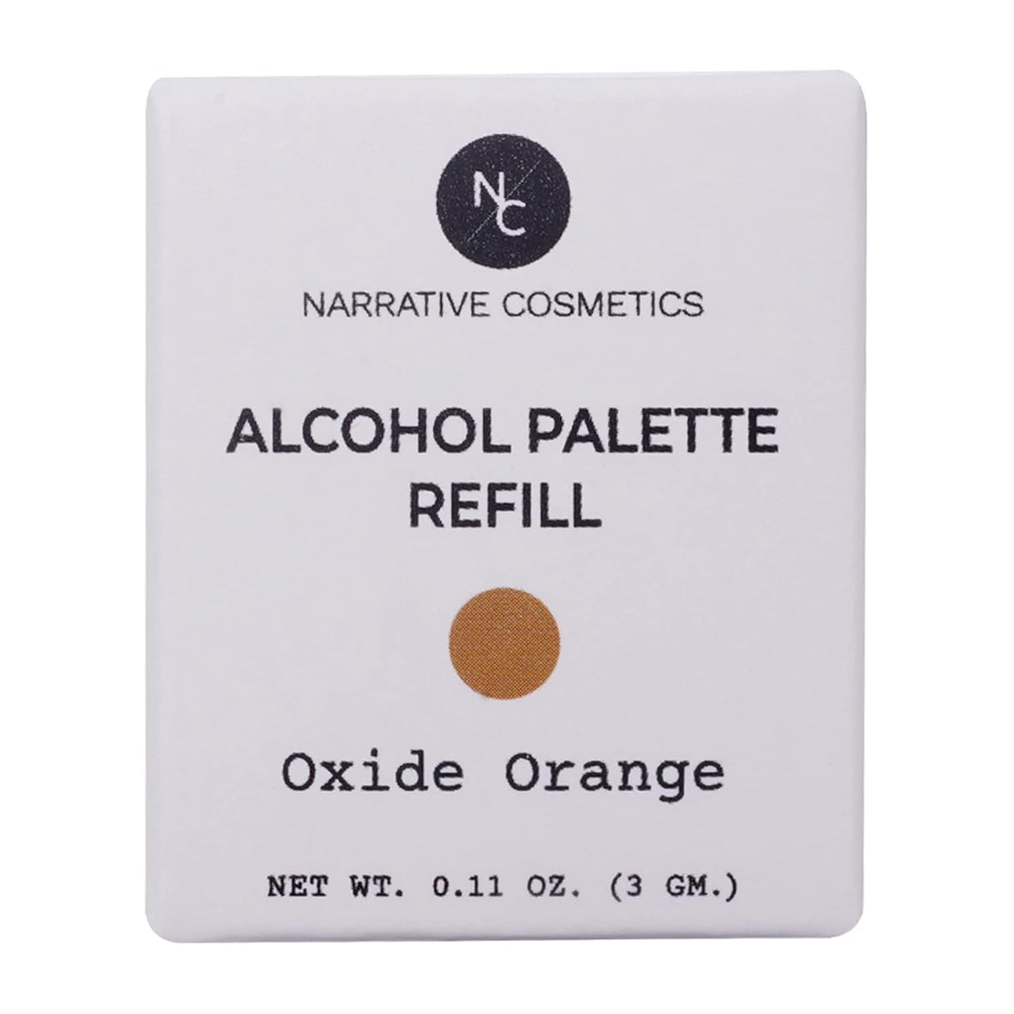 Alcohol Palette Refill Pans - Skin Tones - Oxide Orange