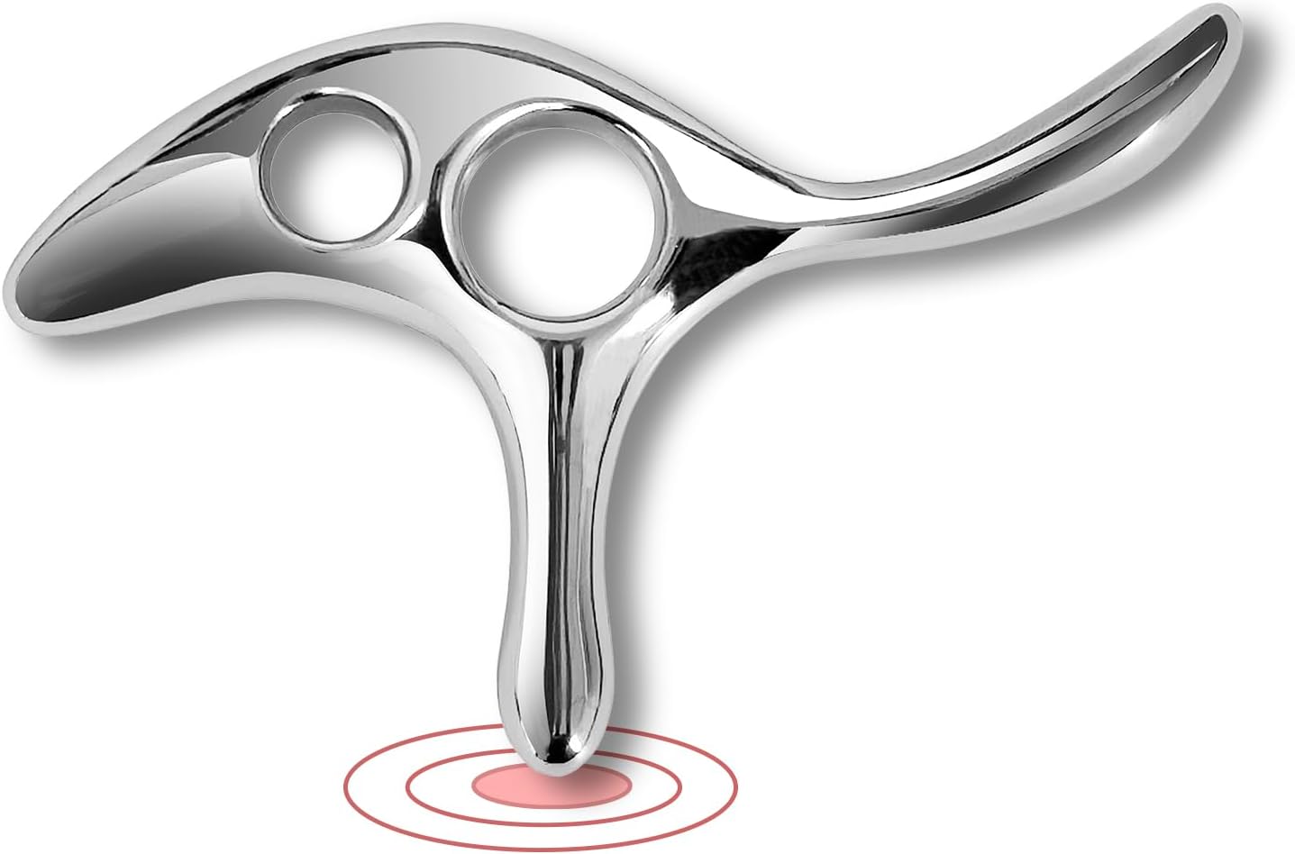BYYDDIY Gua Sha Trigger Point Massage Tool -Thumb Protector,Deep Tissue Massage,Muscle Scraper Tool (T)