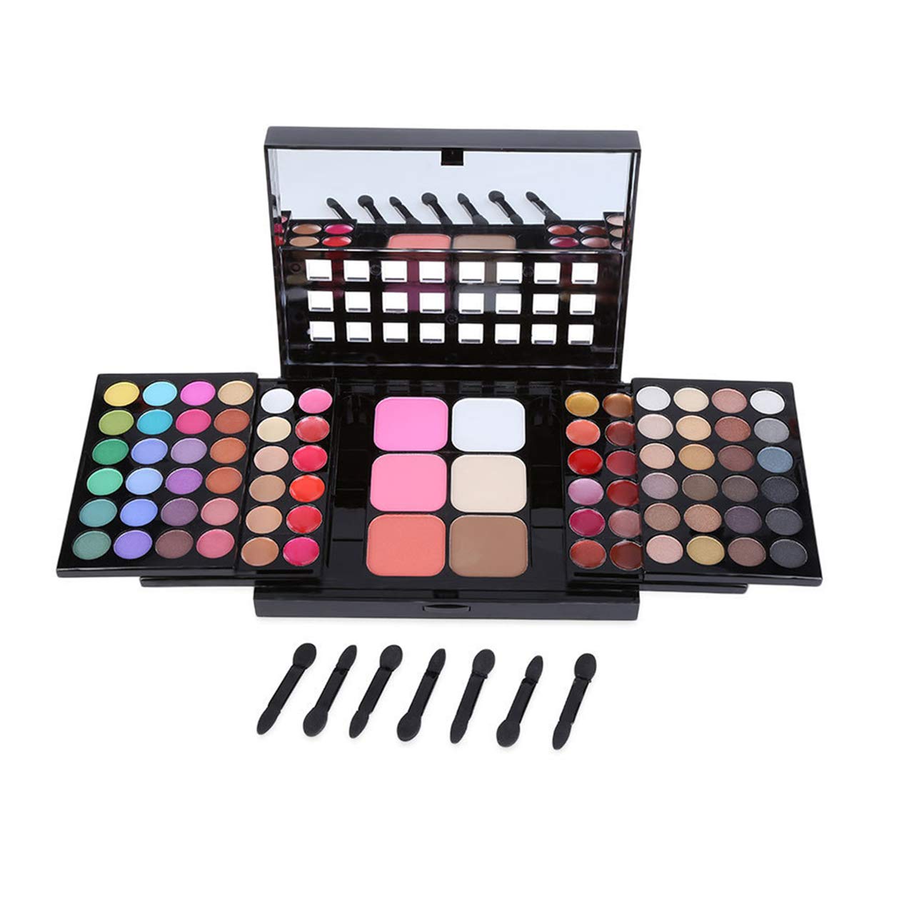 Pro Makeup Gift Set All in One Makeup Kit Cosmetic Contouring Kit 78 Colors Eyeshadow Palette with Face Blush, Lipgloss, Concealer and Eyeshadow Brushes- Ideal Holiday Gift Set
