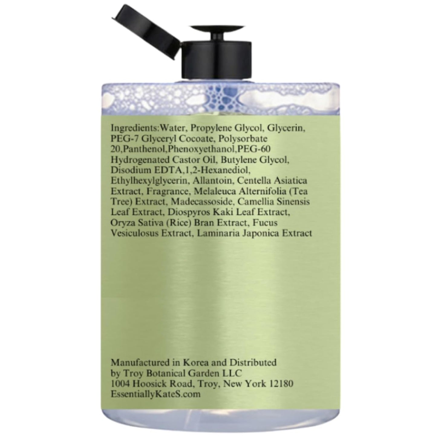 Korean Beauty Micellar Water, Hydrating Facial Cleanser & Eye Makeup Remover 500ml (16.9 Fl oz), a Jumbo size, Suitable for Sensitive Skin