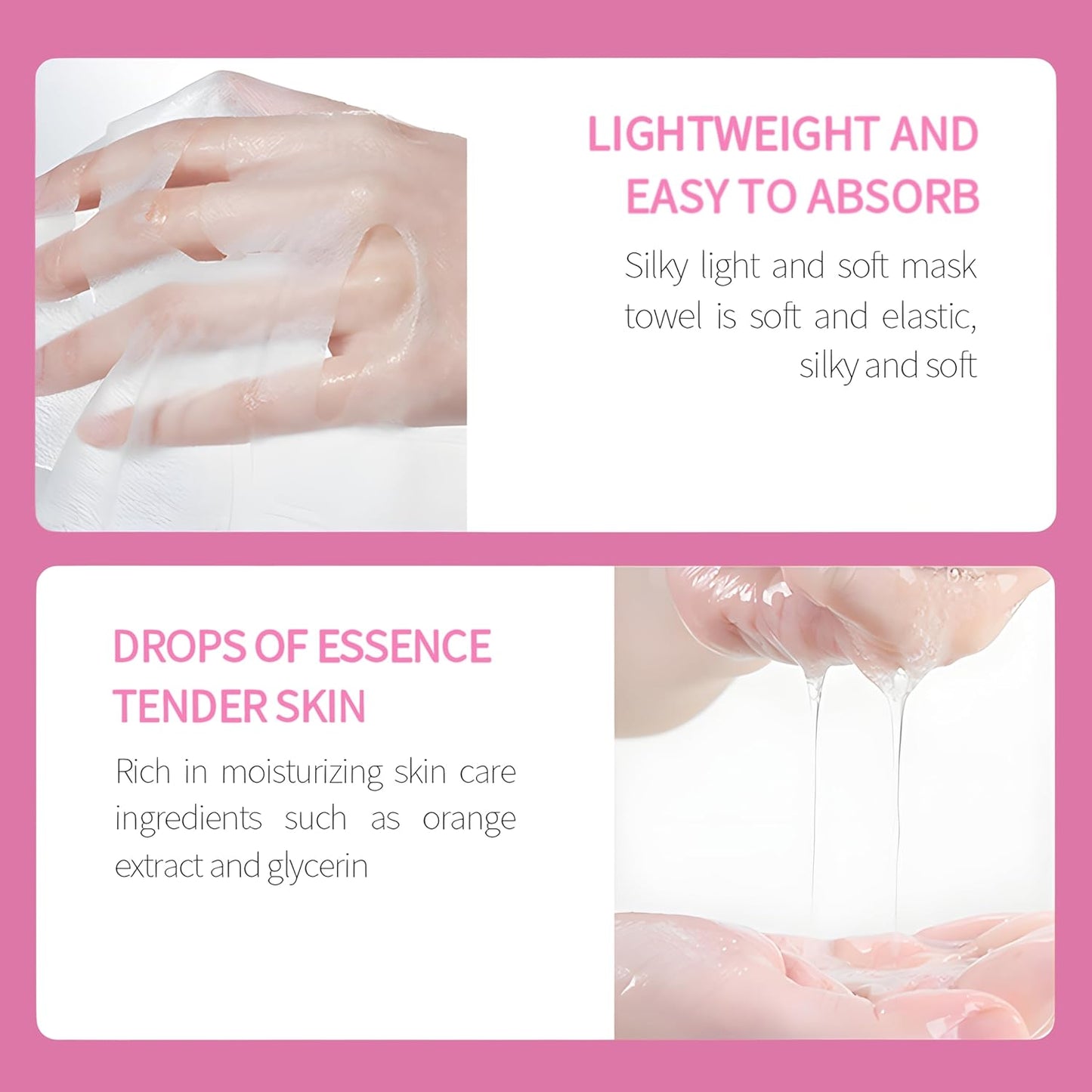 40 Pack Collagen Face Masks Skincare Bulk for All Skin Types,Hydrating Spa Face Mask for Sensitive Skin, Facial Mask Sets For Women Skin Care,Face Mask Sheet Gifts Set for Teen Girls