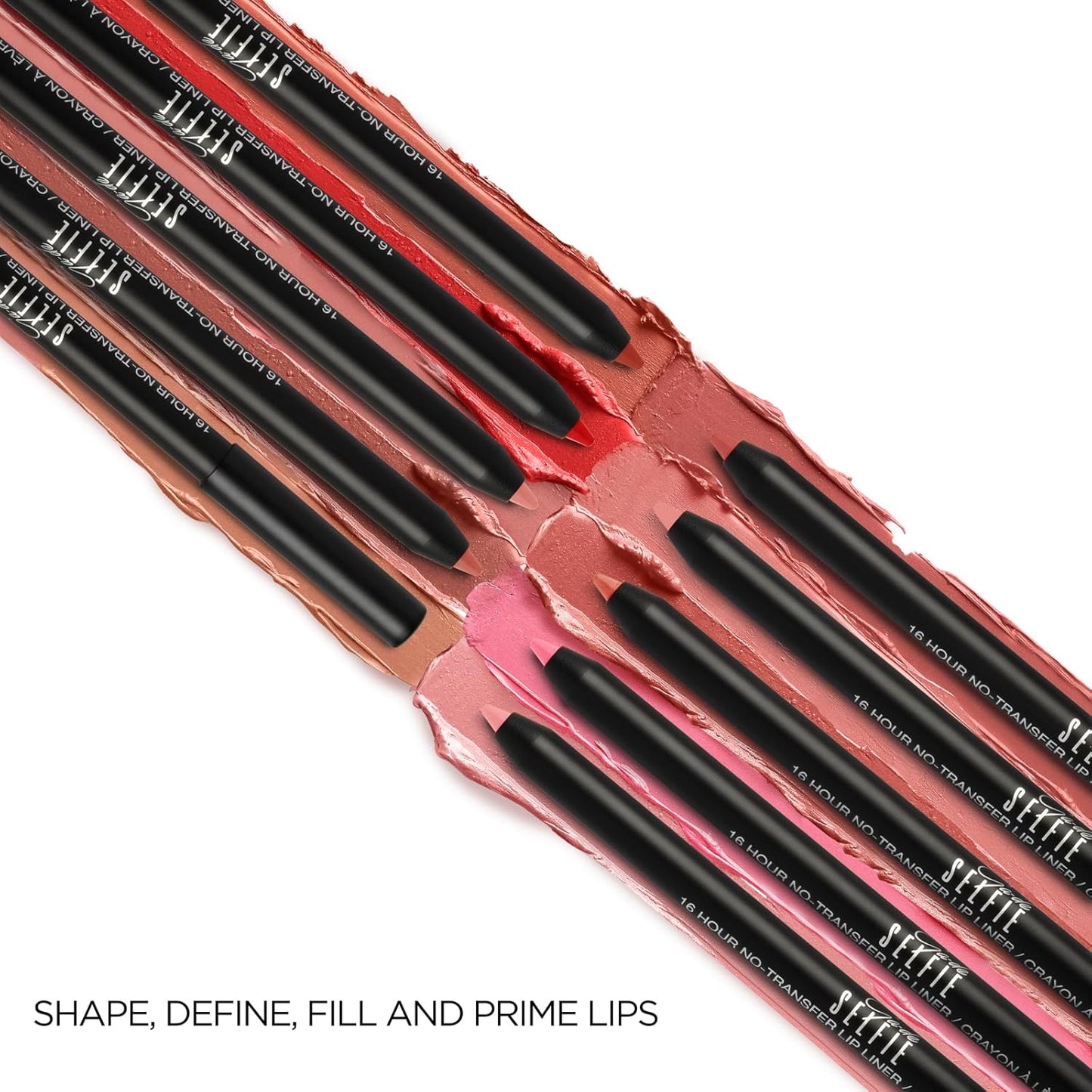 GA-DE Selfie 16 Hours Lip Liner, 862 - Long-Lasting, Transfer-Resistant Lip Liner Pencil - Lightweight, Creamy Soft Texture, High-Pigmented - 0.02 oz