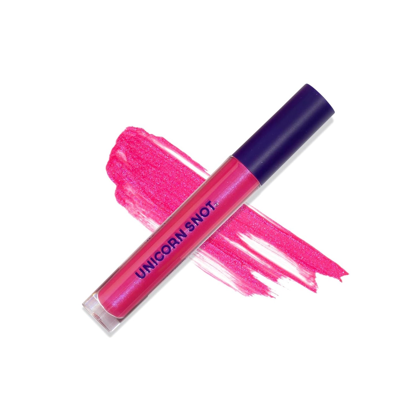 UNICORN SNOT Liquid Metal Lip Paint | Intense Pigment, Non-drying, Metallic Lip Color for Halloween Costume & Anime Cosplay | Gluten Free, Vegan & Cruelty-free Lip Makeup - GLOW (Alpha Pink)