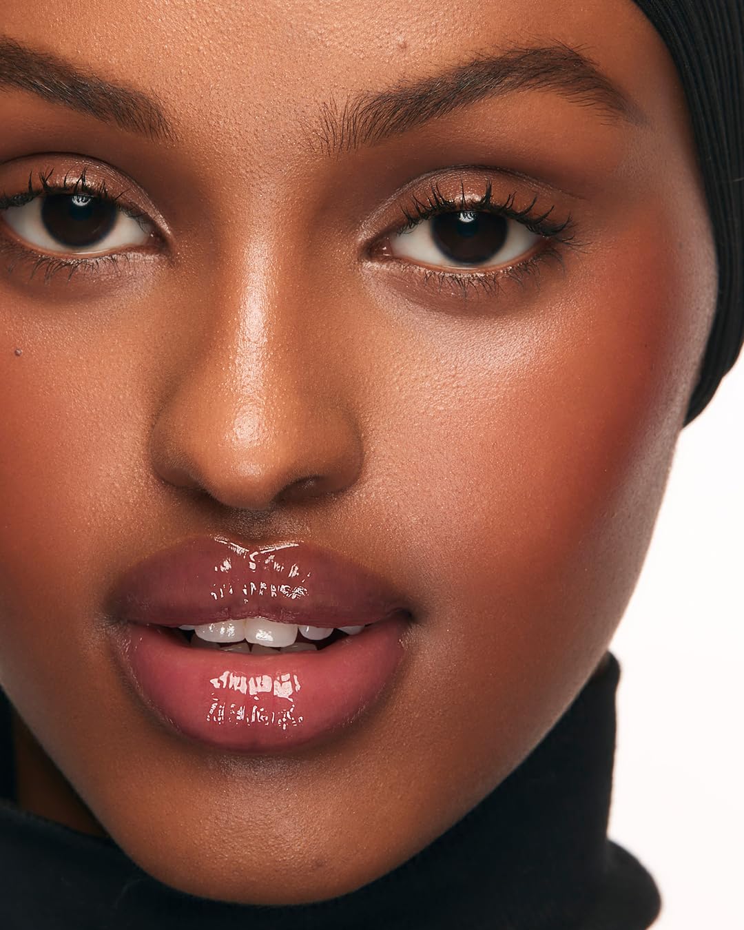 MAKE Beauty Serum Balm Hydrating Lip Oil. Vegan Moisturizing Lip Gloss with Plumping Effect. Lip Treatment Cream for Soft, Smooth, Shiny Lips - Shade, Lilac Layer