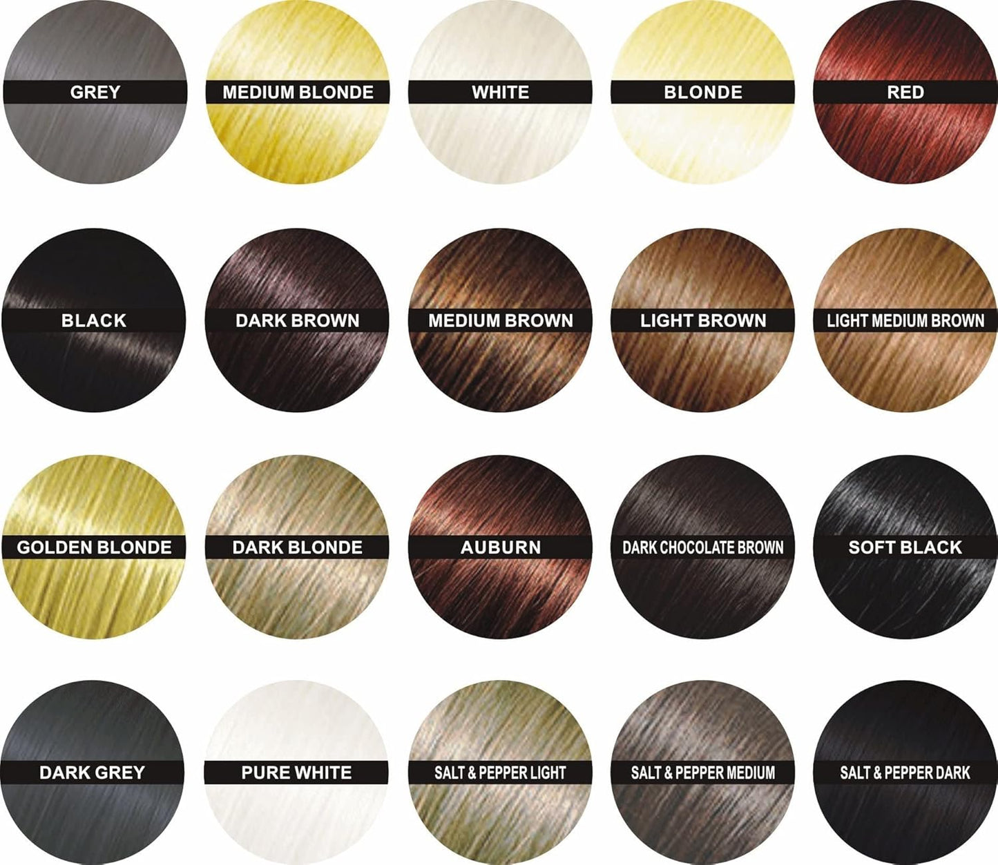 Hair Building Fibers 200 Grams 7 Oz. With Bottle By Finally Hair 50g*4 (Dark Blonde/Dark Blond)