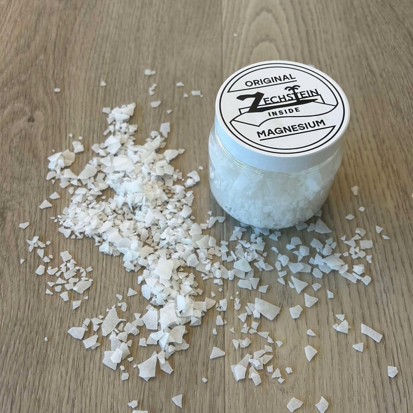 Authentic Zechstein Inside Bulk Magnesium Flakes: Magnesium Chloride Flakes for Baths | Pure, Organic, Transdermal Elemental Magnesium - 25kg Bag