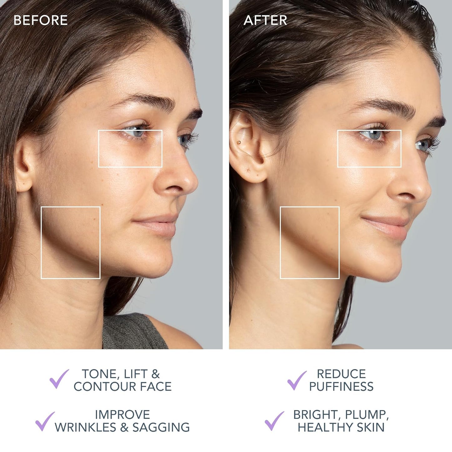 FOREO Bear 2 Advanced Toning Microcurrent Facial Device - Face Sculpting Tool - Firm & Contour - Non-Invasive - Increases Skin Care Absorption - Lavender