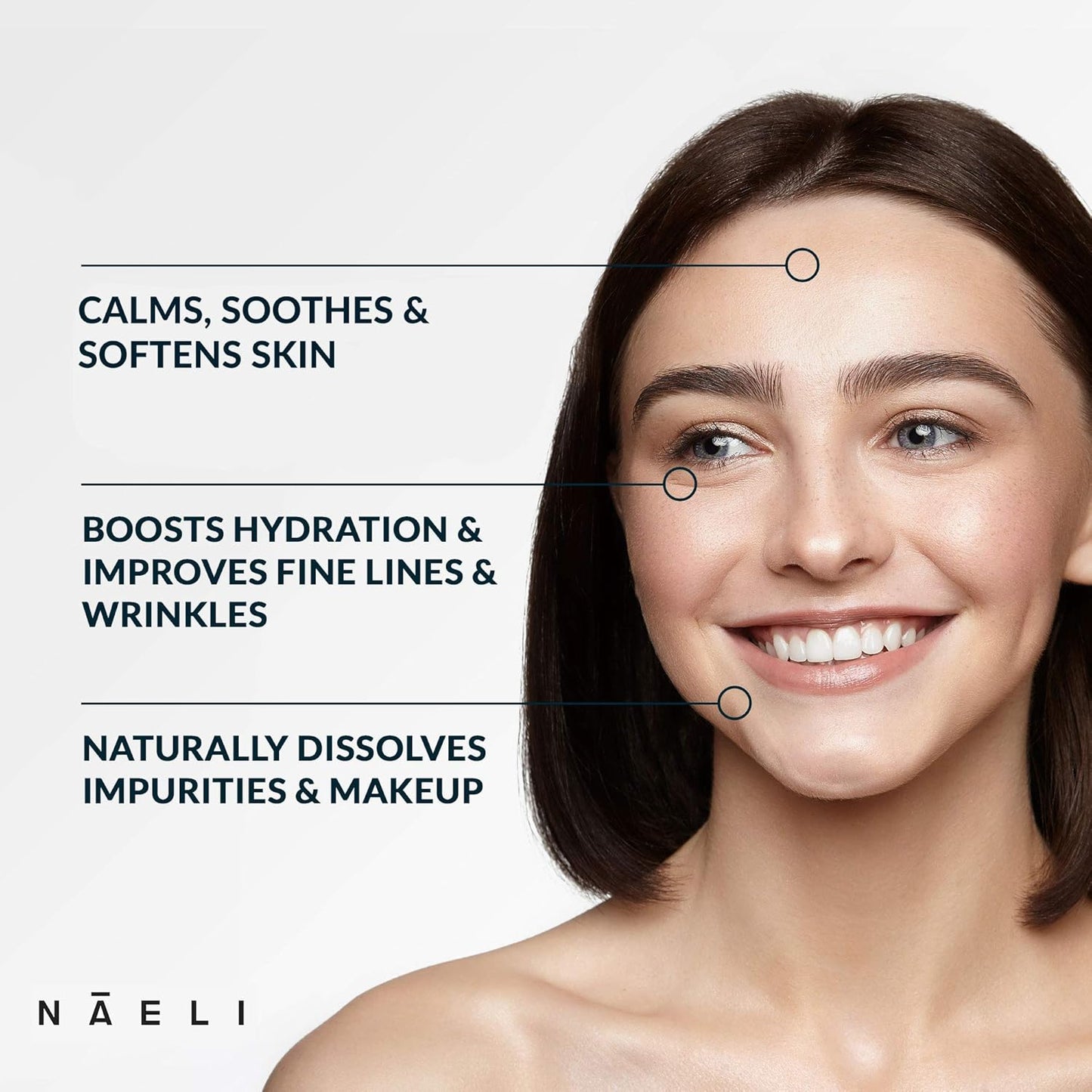 Gentle Face Cleanser - All Natural Anti Aging Vitamin C Face Wash for Sensitive & Dry Skin with Hyaluronic Acid & Antioxidants - Vegan & Cruelty Free, 4 oz